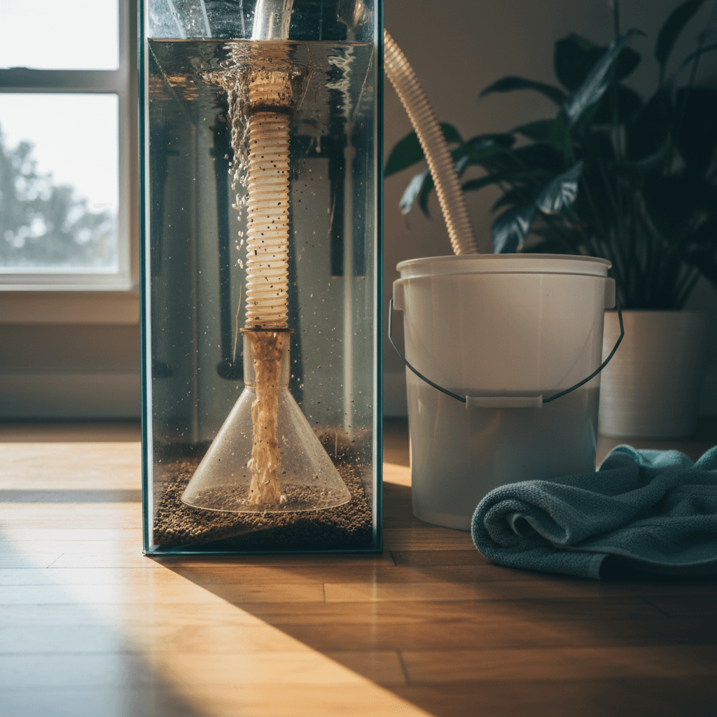 Routine cleaning & water changes